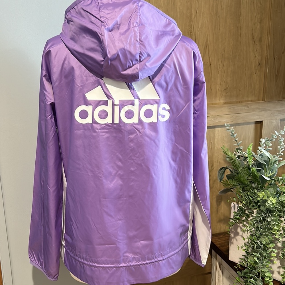 NWT Adidas Windbreaker/Rain jacket